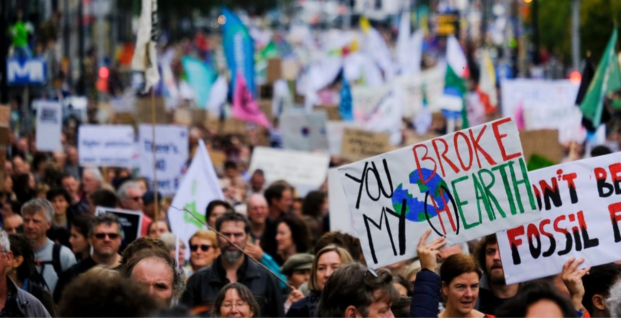 Marche pour le climat avant la COP27, Bruxelles, 23 octobre 2022