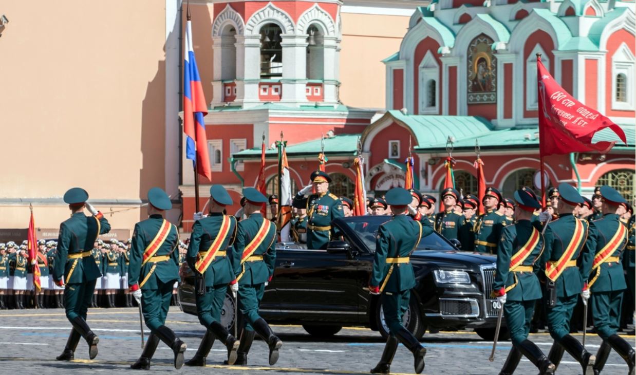 Fête de la Victoire, défilé militaire sur la Place Rouge, Moscou, 9 mai 2023 