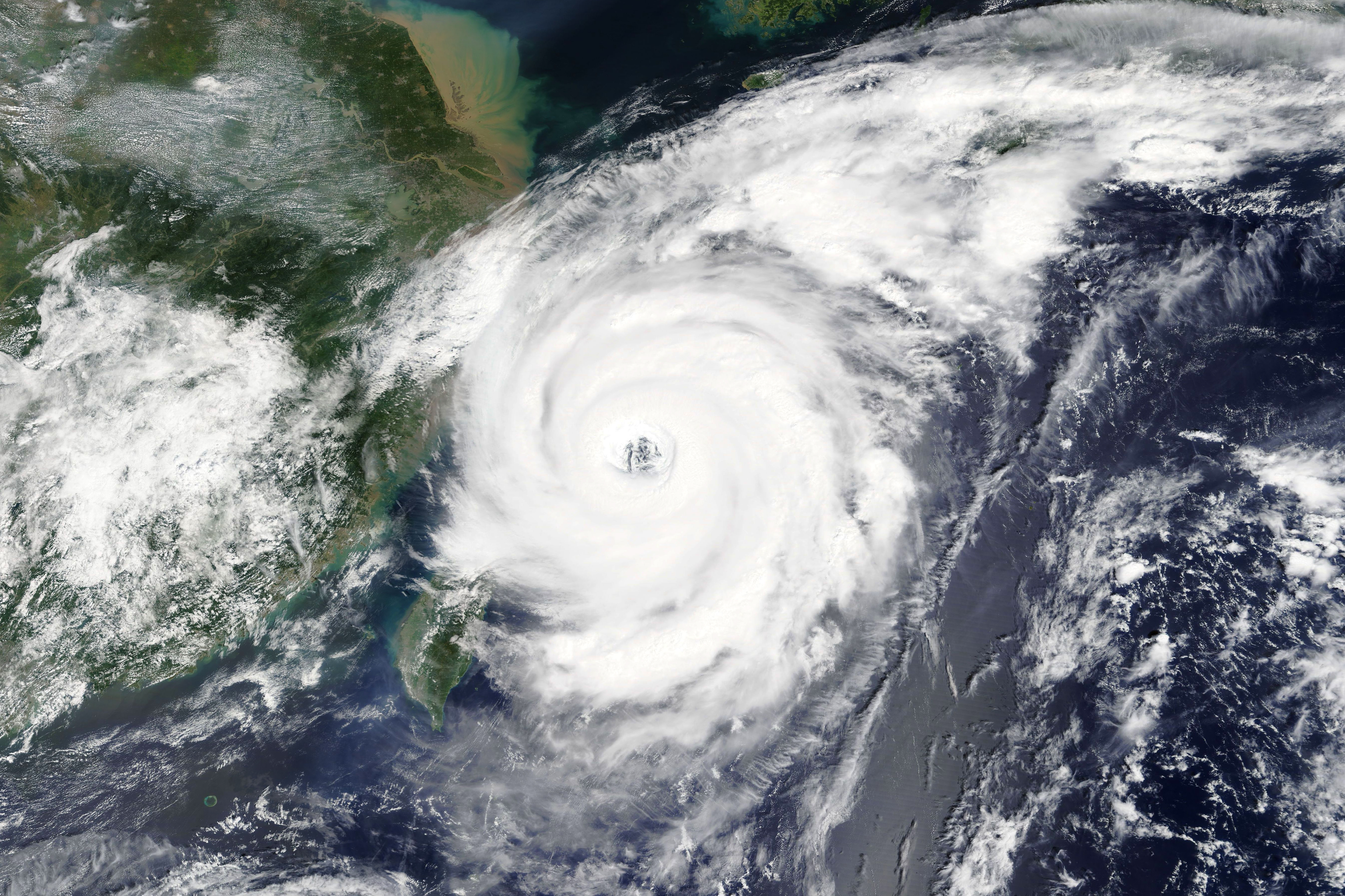 Typhoon Talim heads toward Taiwan and China