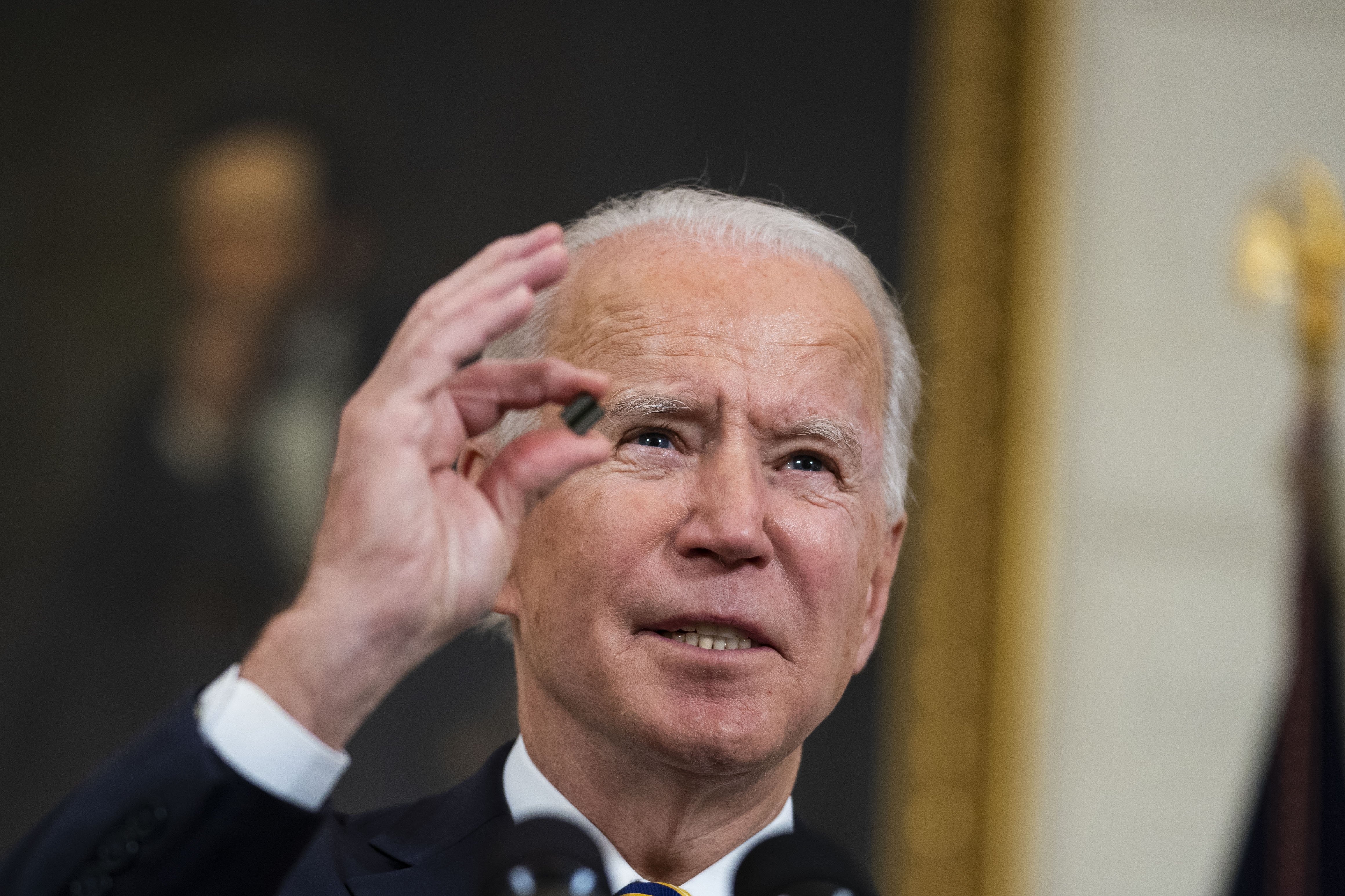 Biden signant un décret présidentiel sur l'économie, Washington, Etats-Unis, 24 février 2021