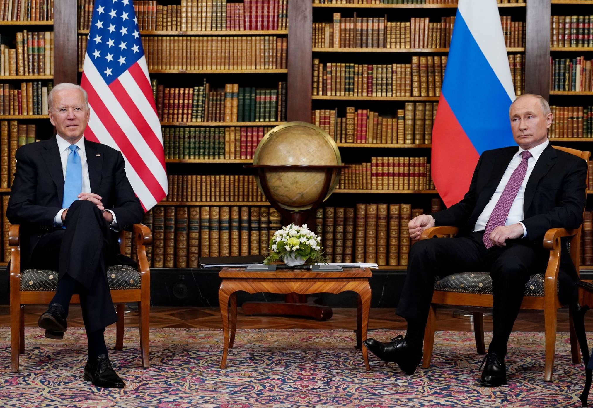 President Joe Biden meets with Russian President Vladimir Putin in Geneva, Switzerland, June 16, 2021