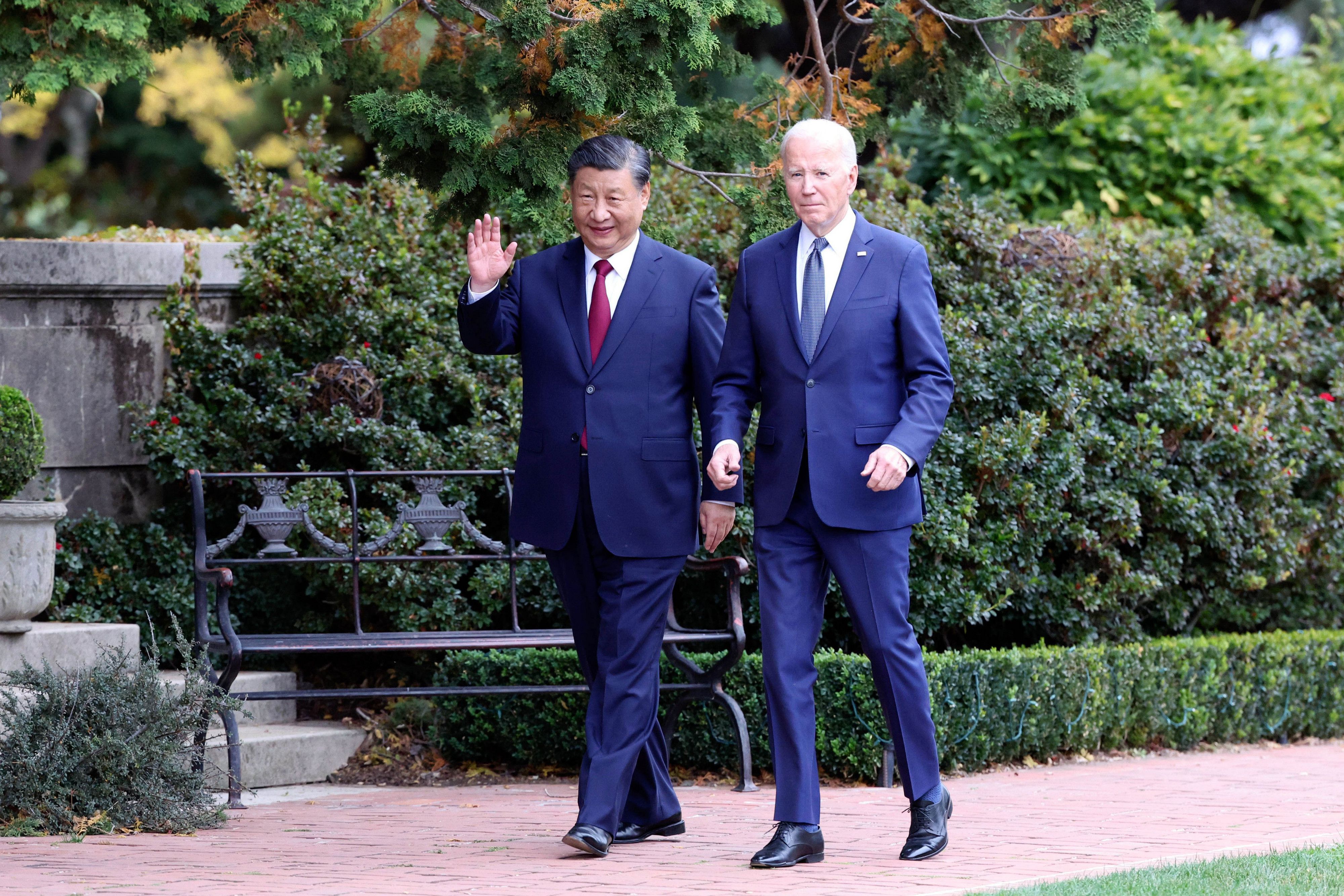 Rencontre du président Joe Biden avec le Président chinois Xi Jinping en Californie  - 15 novembre 2023