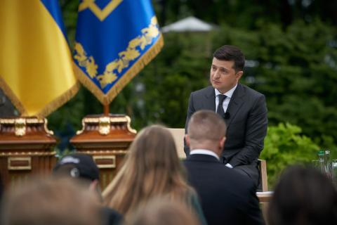 Volodymyr Zelensky, 2020