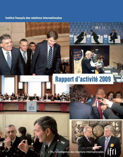 2009 - Couverture du Rapport annuel de l'Ifri