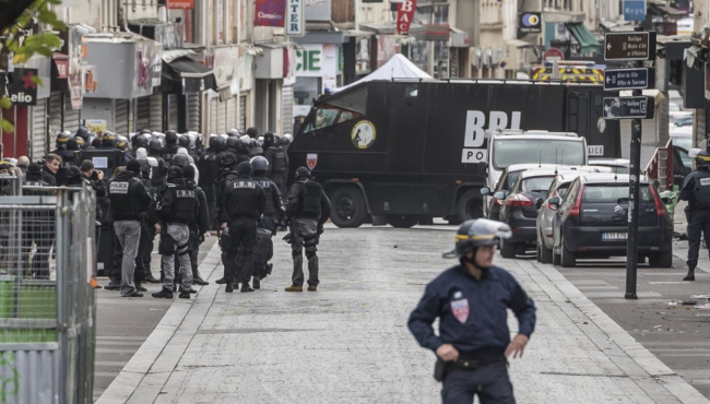 intervention de la force antiterroriste française 