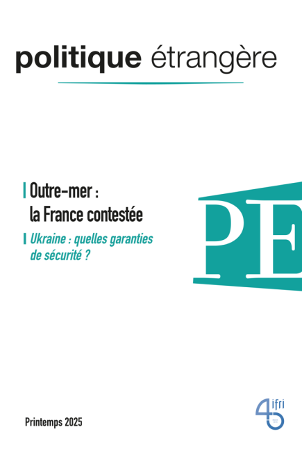 Couverture Politique étrangère, vol. 90, n° 1, printemps 2025